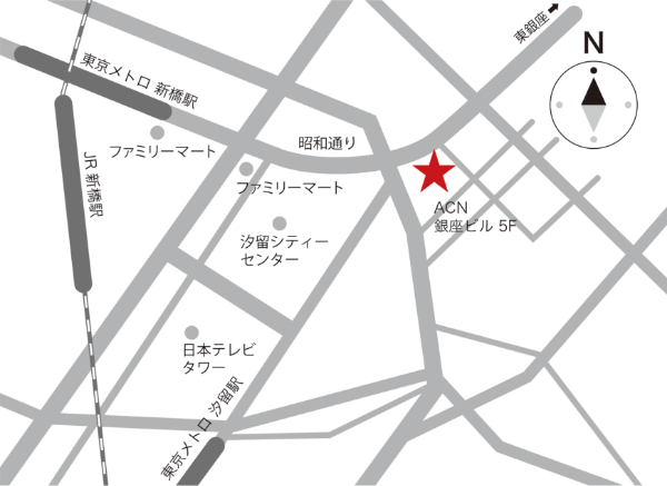 東京支社アクセスマップ