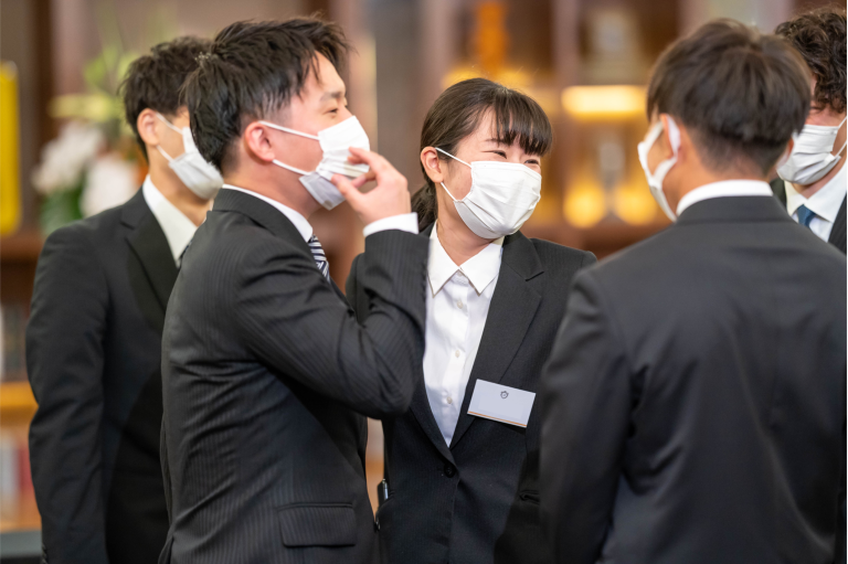 2023年度内定式を執り行いました アローグループ｜株式会社アローリンク・株式会社テレックス関西