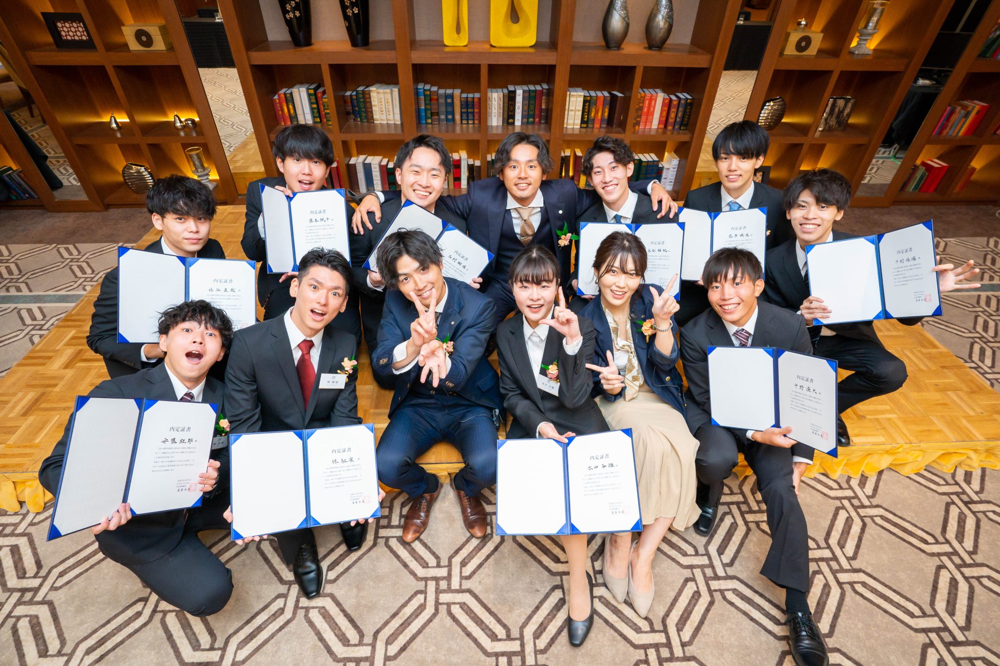 2023年度内定式を執り行いました アローグループ｜株式会社アローリンク・株式会社テレックス関西